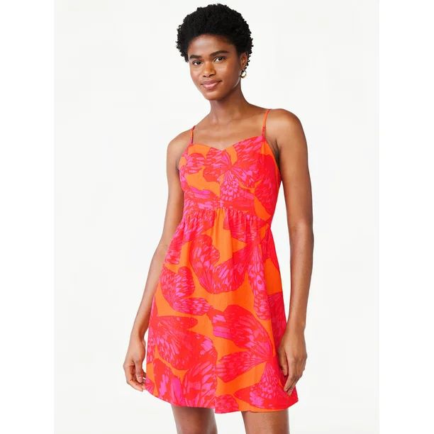 Scoop Women's Sweetheart Short Dress | Walmart (US)