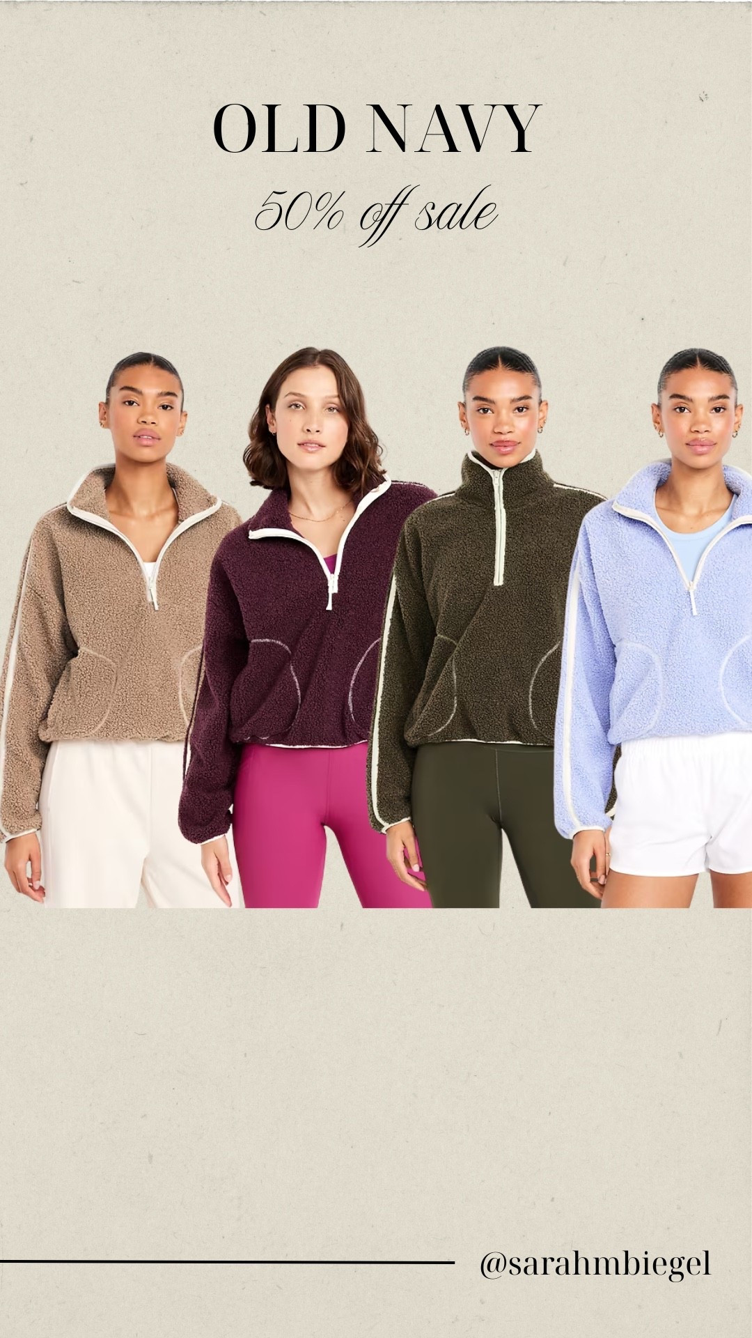 These cozy Sherpa pullovers are 50% off! Grab them while they last!

#LTKSaleAlert #LTKmomlife #LTKootd