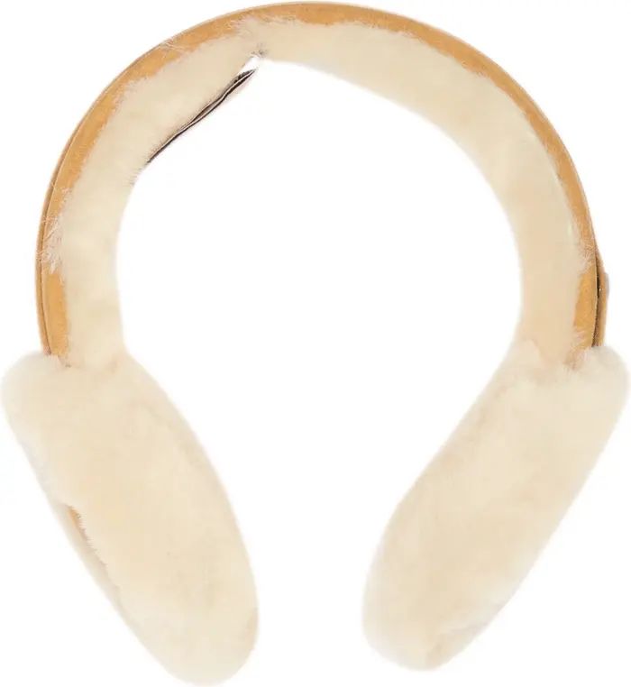UGG Genuine Dyed Shearling Single U Ear Muffs | Nordstrom Rack
