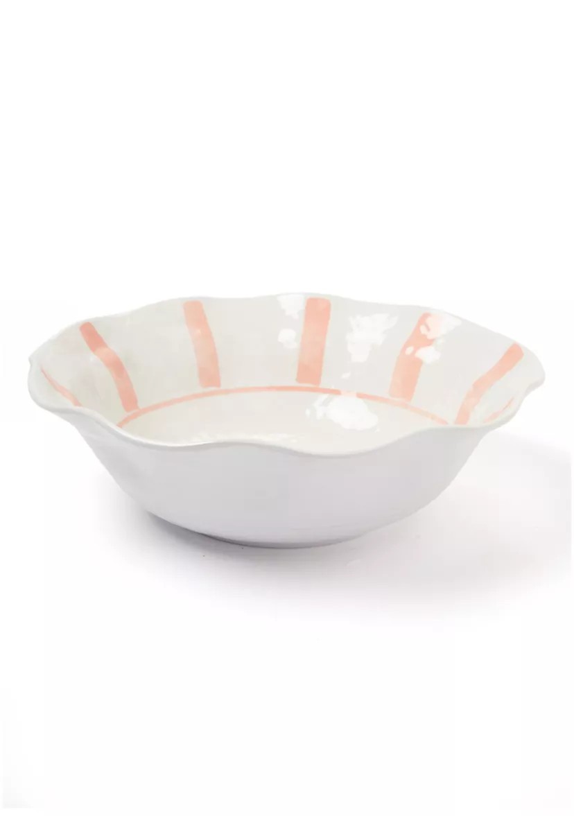 Striped Melamine Serving Bowl | Belk