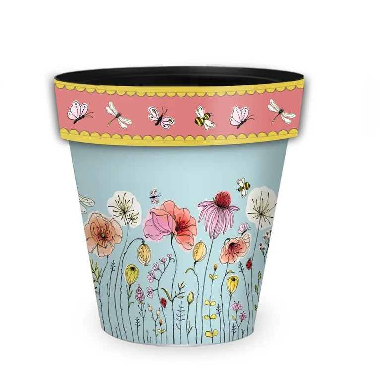 Briarwood Lane Wildflowers Medium Planter | Walmart (US)