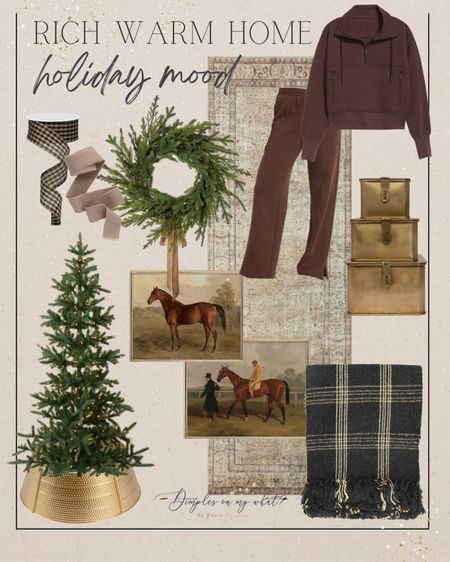 Traditional, warm, holiday vibes in browns, tans, and blacks. And an upscale midsize track suit that super affordable. 

#christmasdecor #holidaydecor #holidayfashion #midsizefashion #midsizeholidayfashion 

#LTKHoliday #LTKSeasonal #LTKplussize