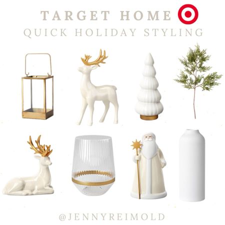 Shop and style holiday decor with me at @Target! I found it in the store and took it home to show you 5 minute decorating ideas. 

#TargetPartner #TargetStyle #Target @Target #ad #TargetHome



#LTKSeasonal #LTKhome #LTKHoliday
