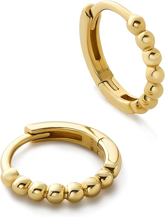 Ana Luisa 10K Solid Small Gold Hoop Earrings for Women – Hoop Earrings for Women Hypoallergenic... | Amazon (US)