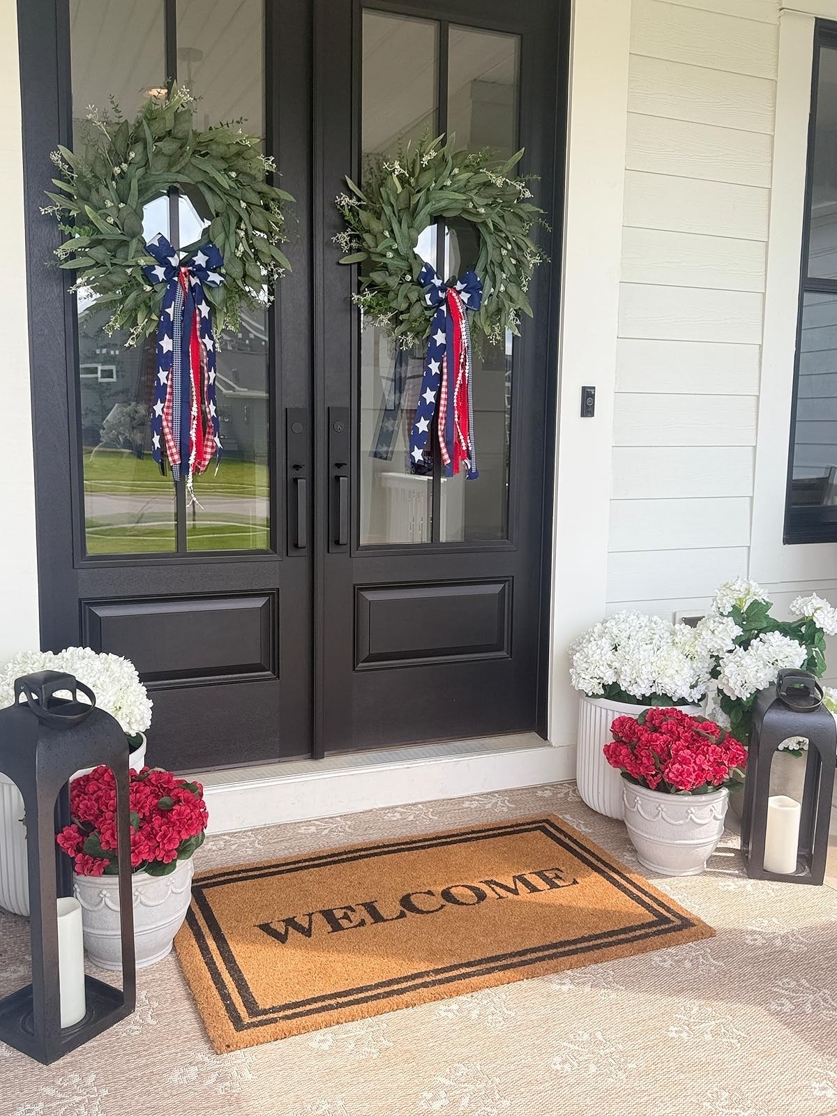 Celebrating the 4th with style! These festive decor items will add a patriotic touch to your home. Perfect for Memorial Day, 4th of July, and other summer celebrations. #patrioticdecor #homedecor

#LTKSeasonal #LTKHome