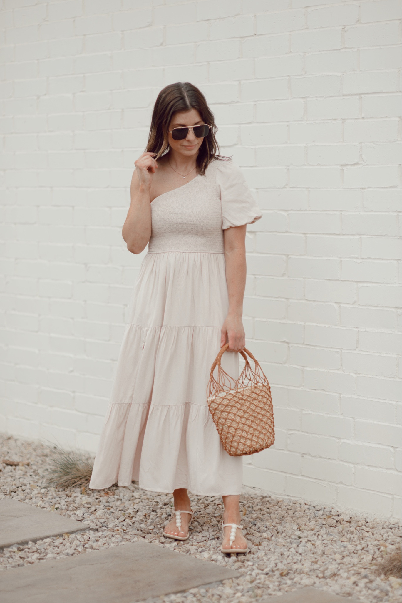 Great summer dress under $45 fits tts, wearing size small Amazon summer dress casual wedding guest dress bridal shower dress #amazondress #weddingguestdress 



#LTKstyletip #LTKunder50 #LTKsalealert