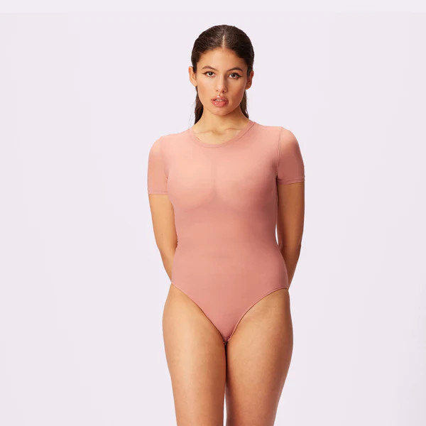 Silky Mesh Long Sleeve Bodysuit | Parade Underwear | $44 | Parade