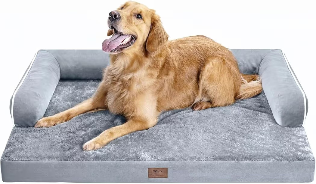Large Dog Bed Orthopedic Washable - Beds Bolster - Medium XL XLarge Big Dogs - Memory Foam Couch ... | Amazon (US)