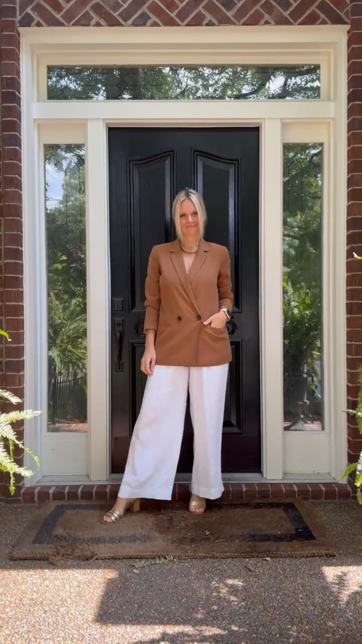 Early fall work outfit 🤎🤍

#LTKVideo #LTKWorkwear #LTKStyleTip