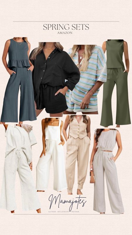 Trending spring sets, all from Amazon.




Spring sets, spring short sets, outfit sets, spring outfits, summer outfits, shorts, tank top, long sleeve, button down shirt

#LTKstyletip #LTKfindsunder100 #LTKfindsunder50