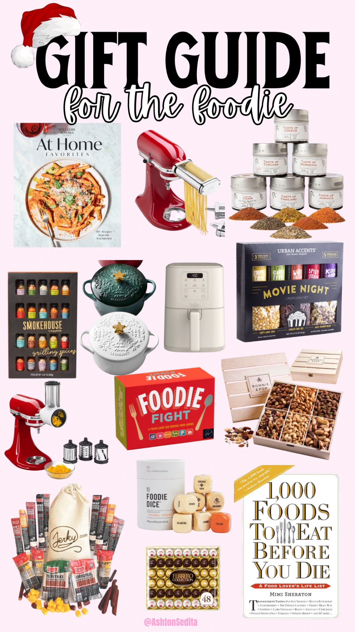 CHRISTMAS GIFT GUIDE FOR THE FOODIE IN YOUR LIFE!!!

#LTKSeasonal #LTKGiftGuide #LTKHoliday