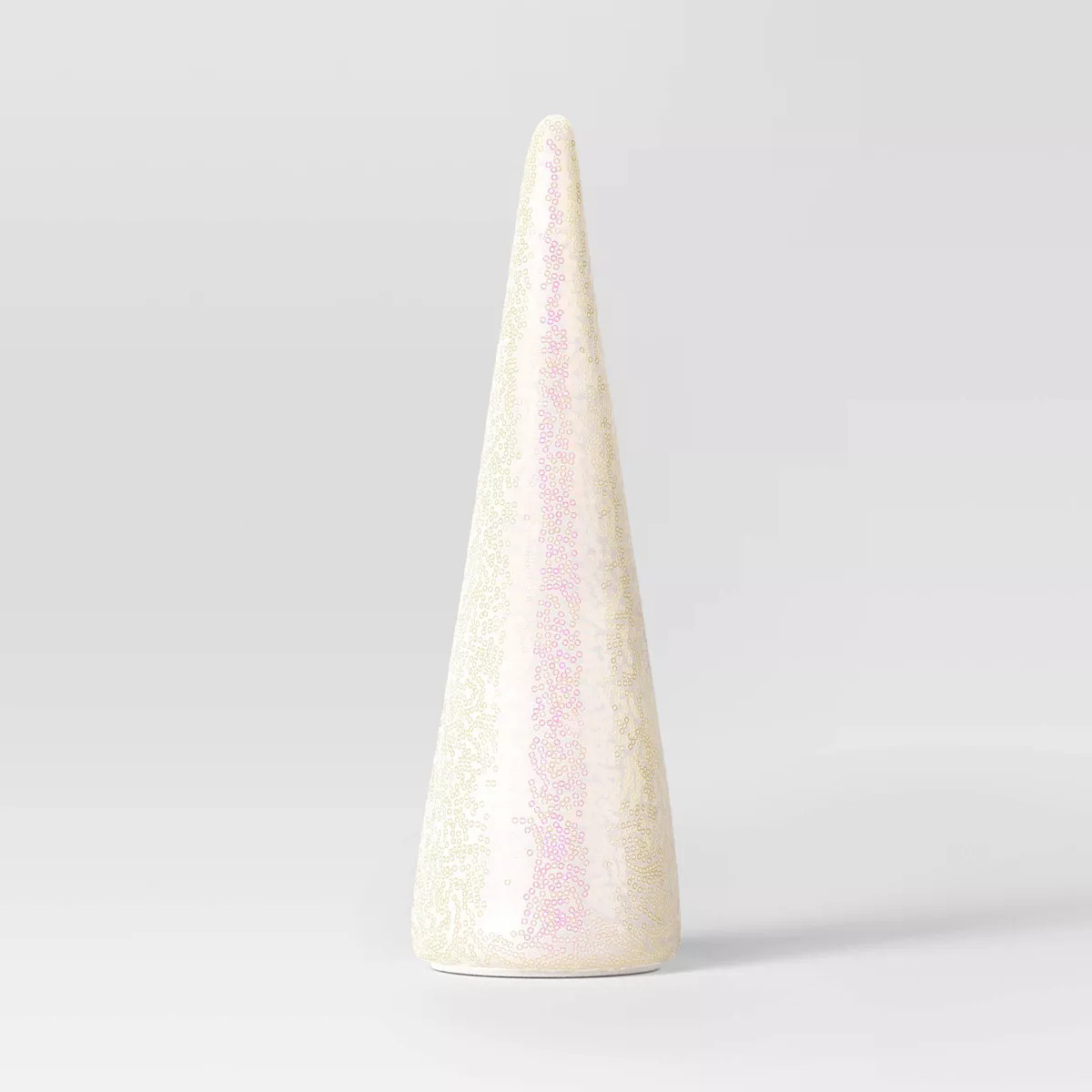 Sequined Fabric Cone Christmas Tree Sculpture - Wondershop™ | Target