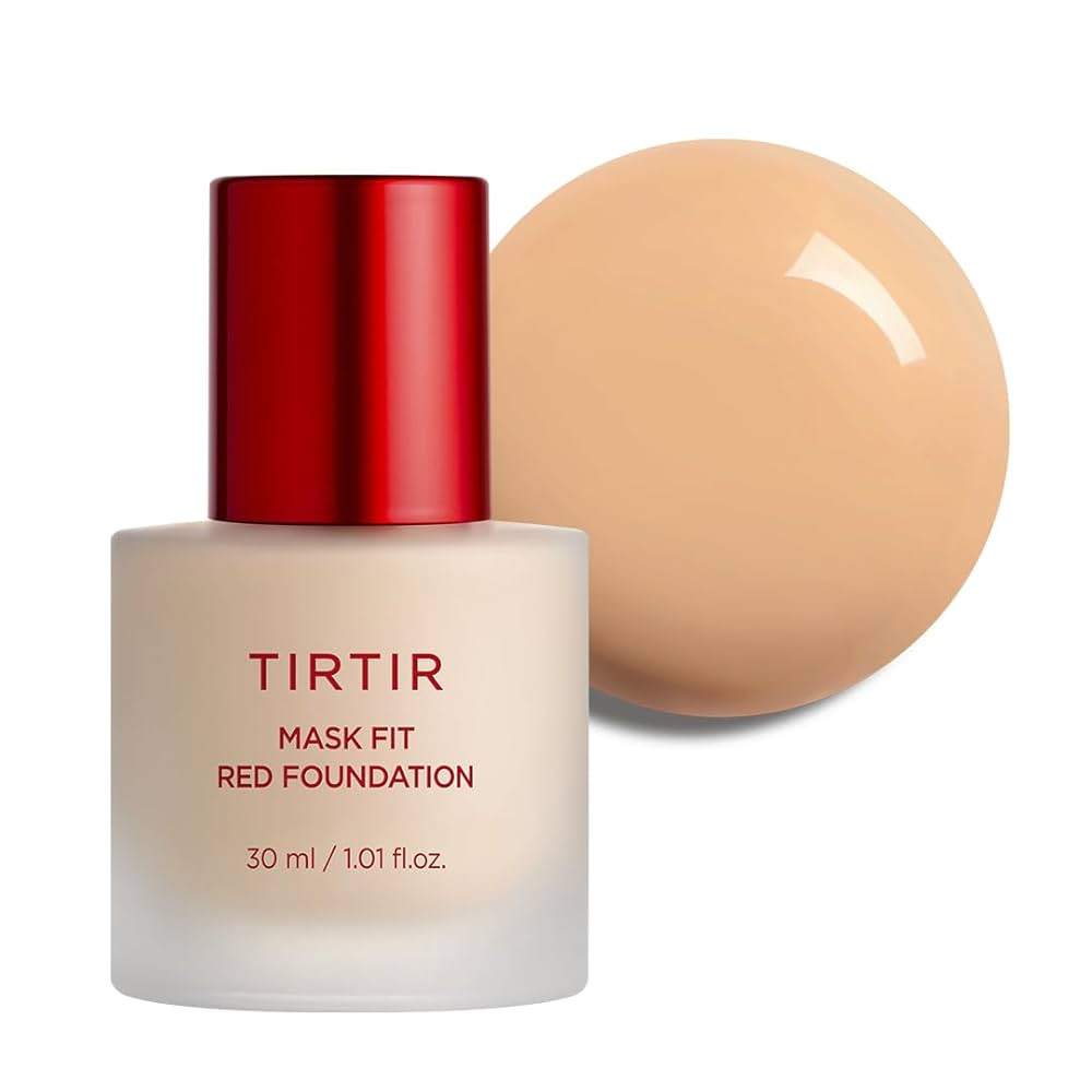 TIRTIR Mask Fit Red FoundationㅣLong Lasting Flawless Coverage, Energy Essence, Lightweight, Hyd... | Amazon (US)