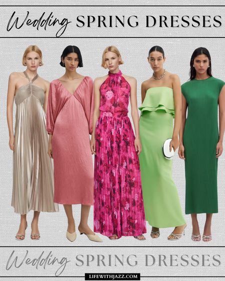 Take 30% off when spending over $220+ at MANGO! Use code: EXTRA30, sale ends 4/7

Wedding guest / dresses / spring dresses / summer dresses / champagne / pink / magenta / floral / green / maxi dress / bump friendly 

#LTKwedding #LTKsalealert #LTKSeasonal