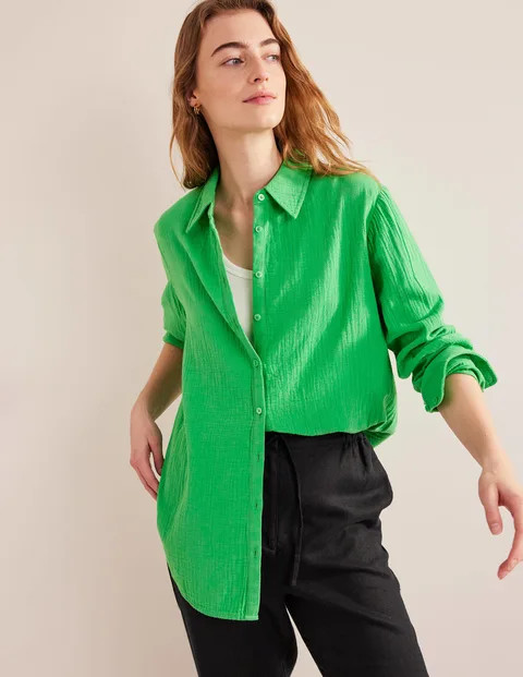 Cotton Texture Shirt | Boden (UK & IE)