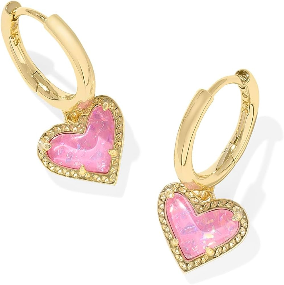 Kendra Scott Ari Heart Huggie Earrings for Women, Fashion Jewelry | Amazon (US)