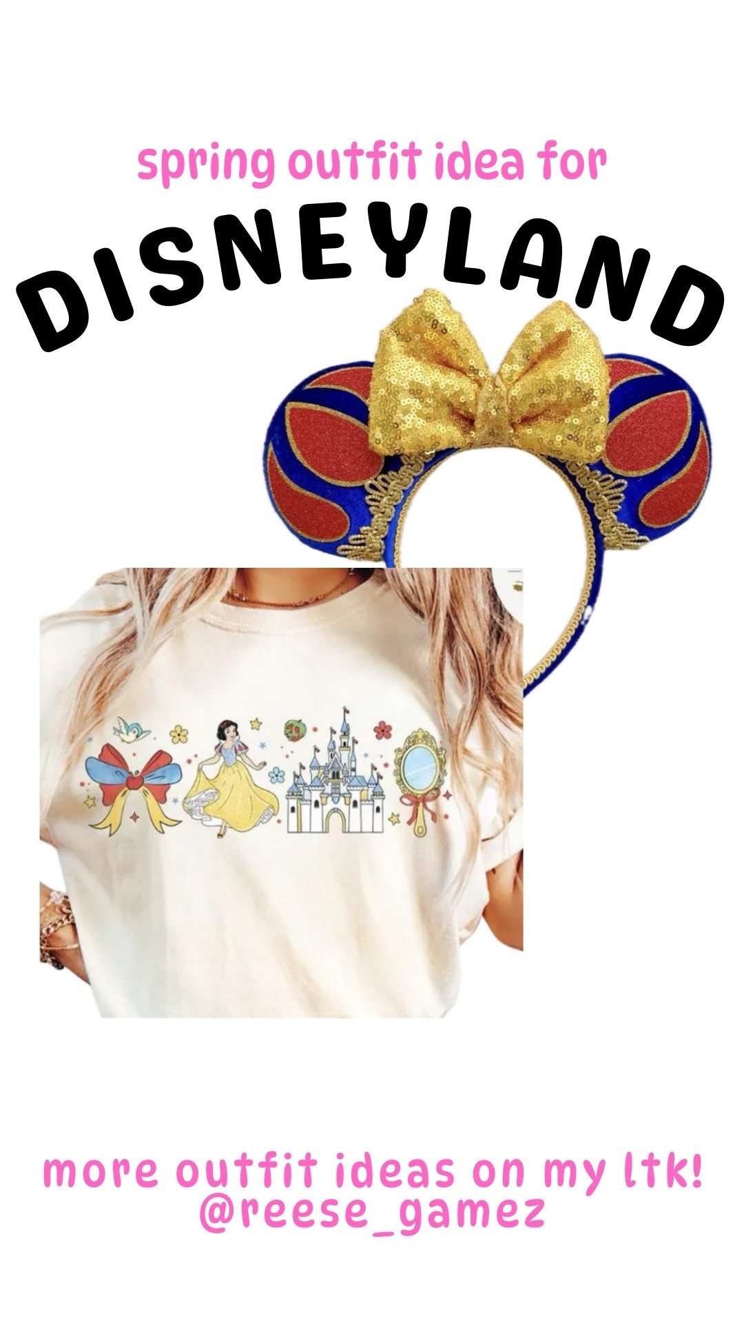 disney outfit, disneyland outfit, disney outfits, disneyland outfits, snow white outfit, disney princess outfit, mickey ears, minnie ears

#LTKTravel #LTKootd #LTKSeasonal