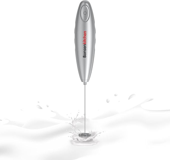 Bonsenkitchen Milk Frother Handheld, Automatic Milk Foam Maker Hand Frother for Coffee, Matcha, H... | Amazon (US)