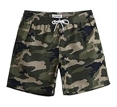 maamgic Mens Slim Fit Quick Dry Swim Shorts Swim Trunks Mens Bathing Suits with Mesh Lining | Amazon (US)