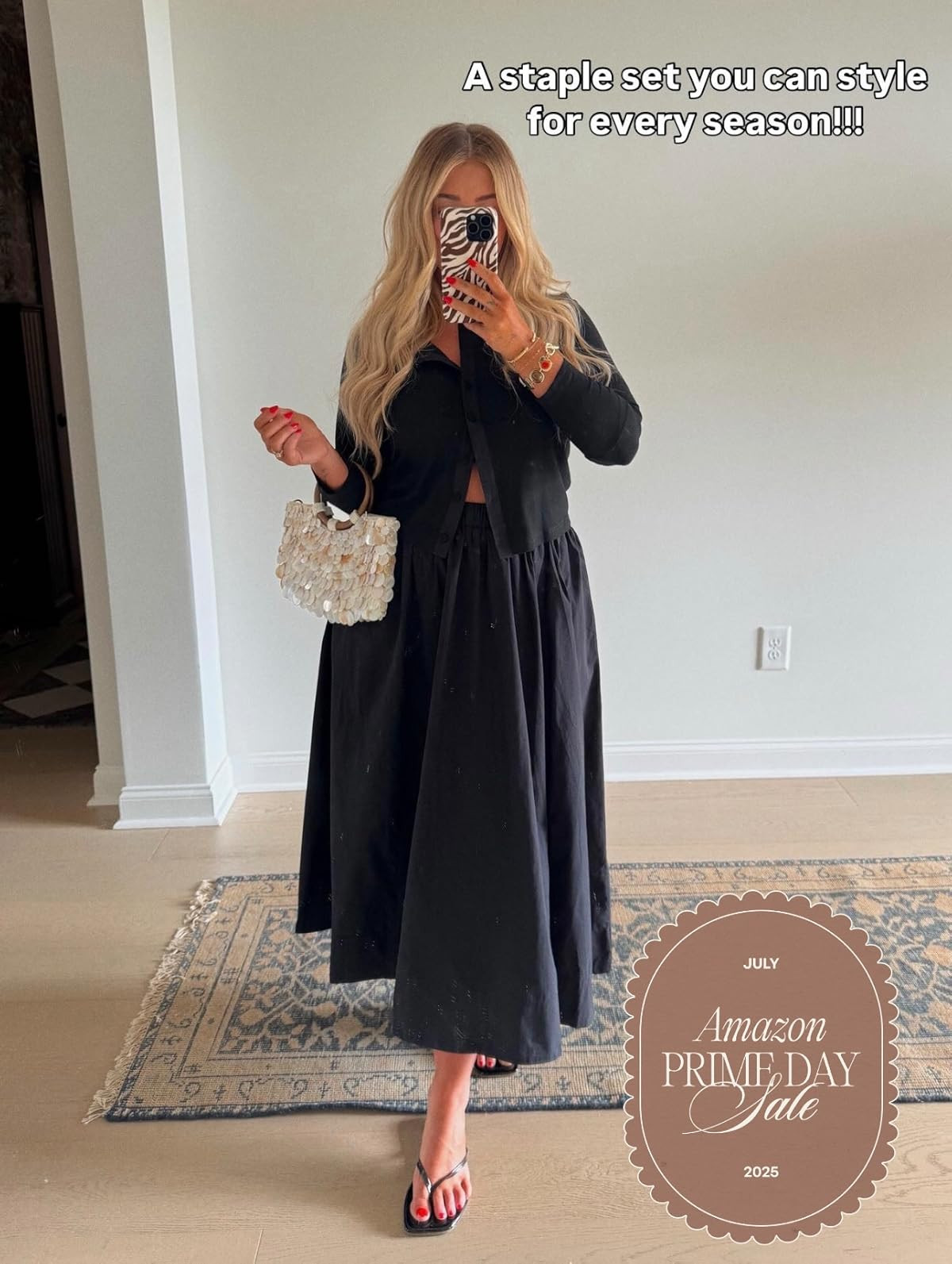 Panadila Womens 2 Piece Lounge Sets Matching Vacation Outfits Ribbed Button Down Cardigan and Ela... | Amazon (US)