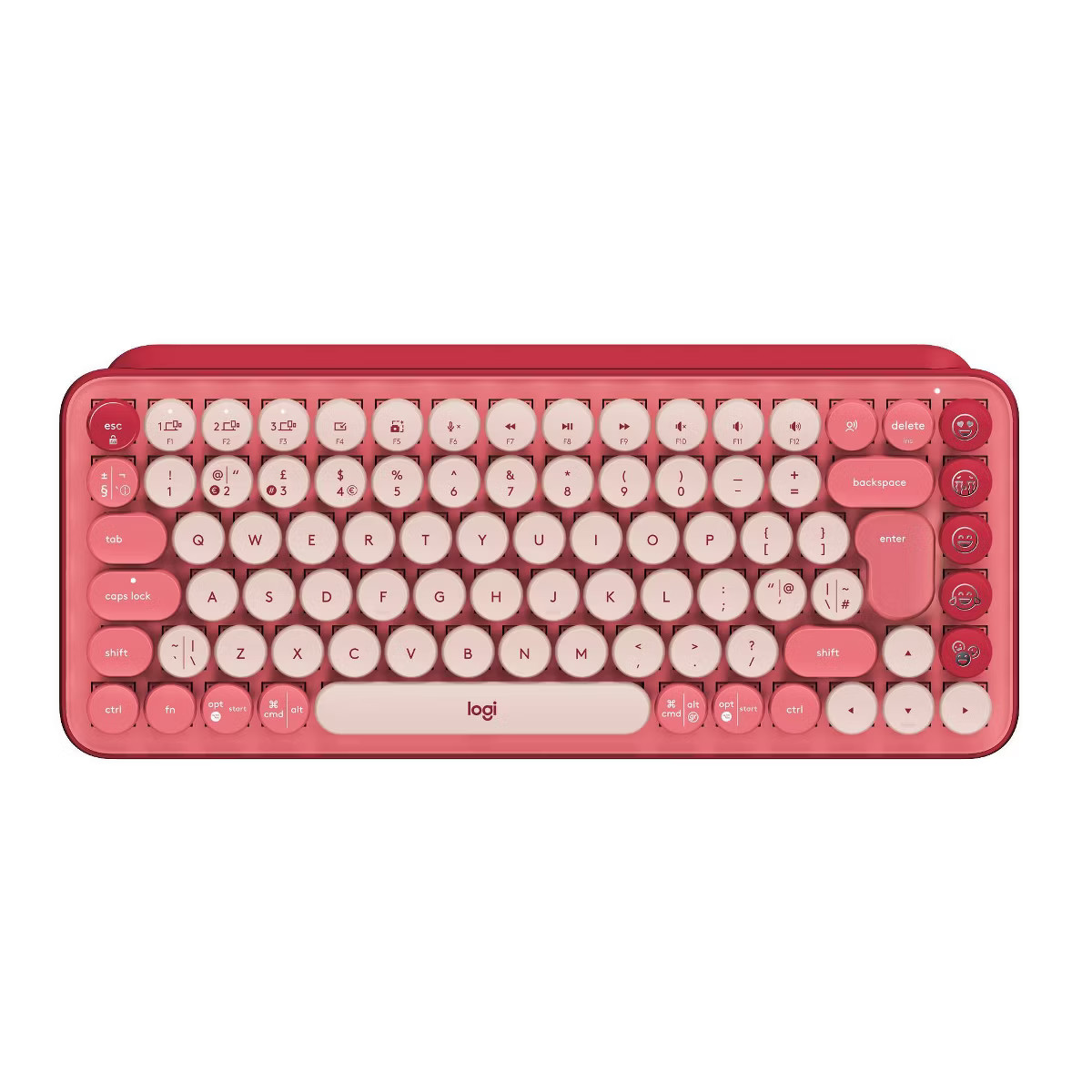 Logitech POP Keys Wireless Mechanical Keyboard With Emoji Keys | Target