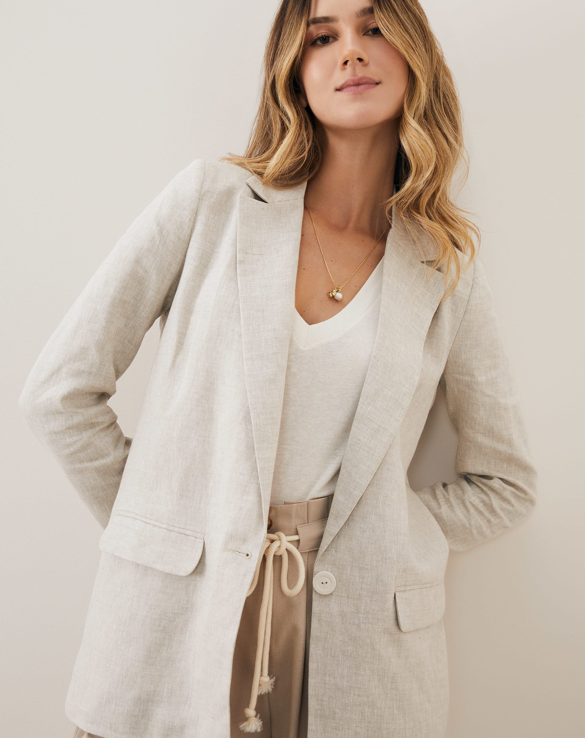 Blazer Alongado Linho Puro Special Edition | Amaro (BR)