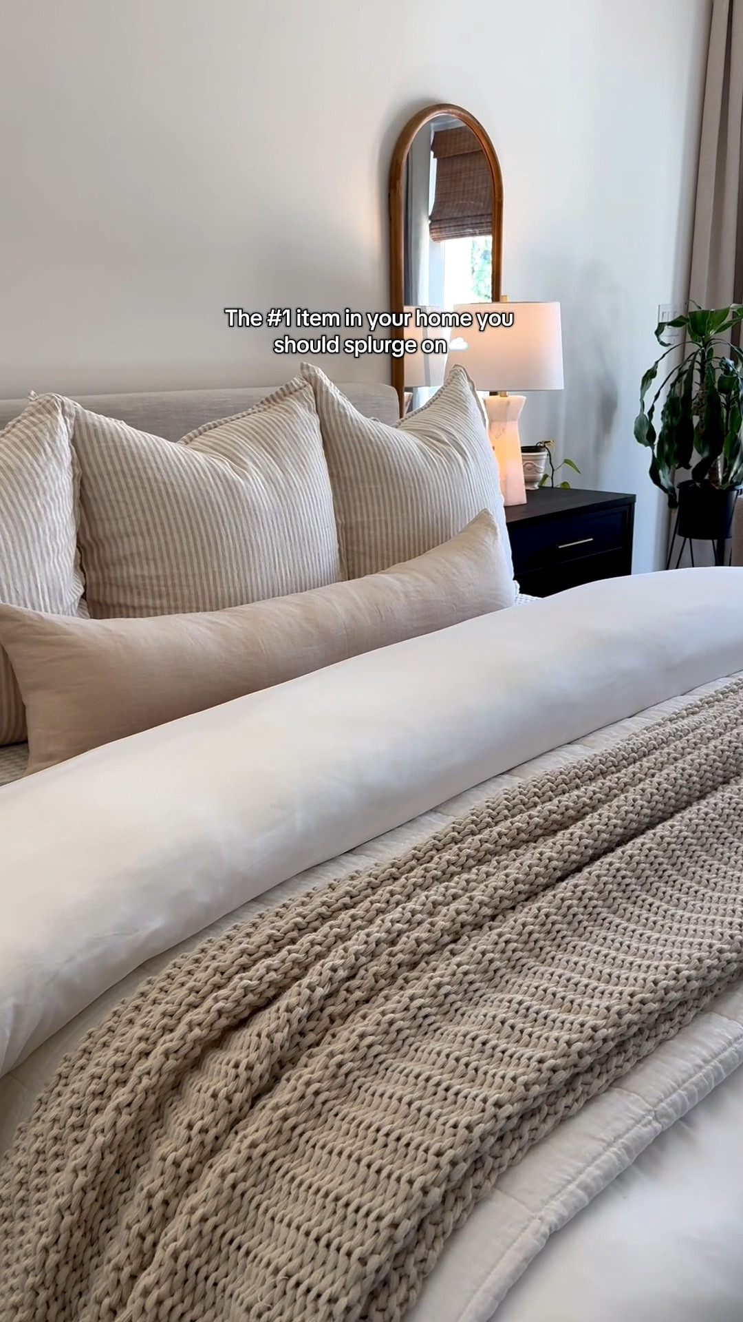 #1 thing you should splurge on is your bedding! 

#LTKGiftGuide 

#LTKHome #LTKselfcare