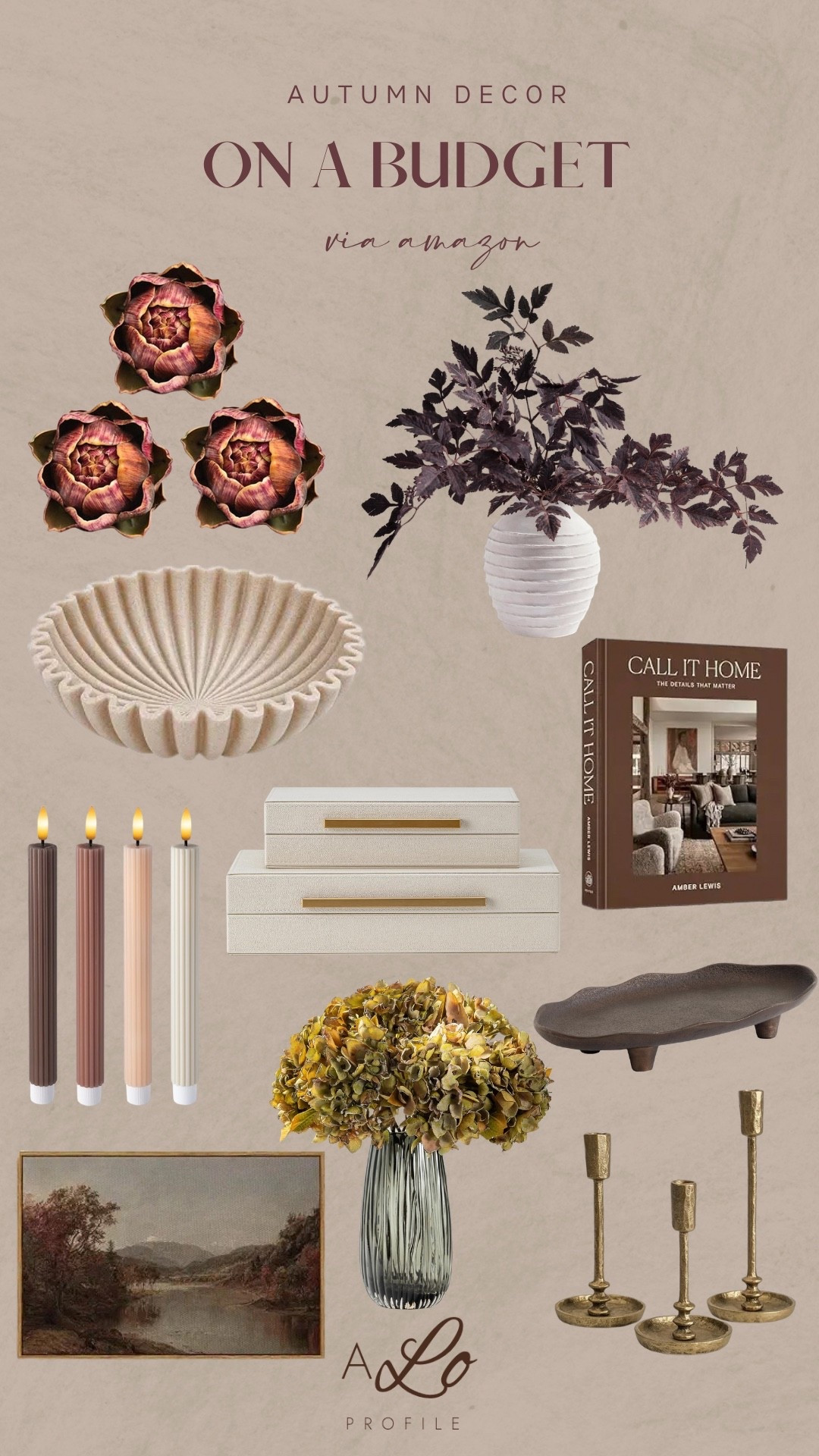 Amazon Fall Home Decor // Amazon finds, Amazon home decor, Amazon fall decor, Amazon home finds, Amazon prime deals, Amazon autumn decor, home decor for fall, autumn decor, budget friendly home decor