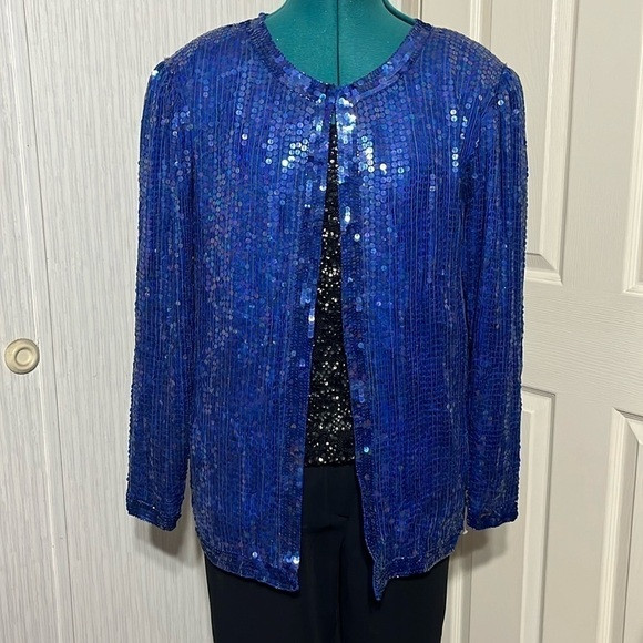 Champ Ellyse Vintage Long Sleeve Sequins Jacket (52T) | Poshmark