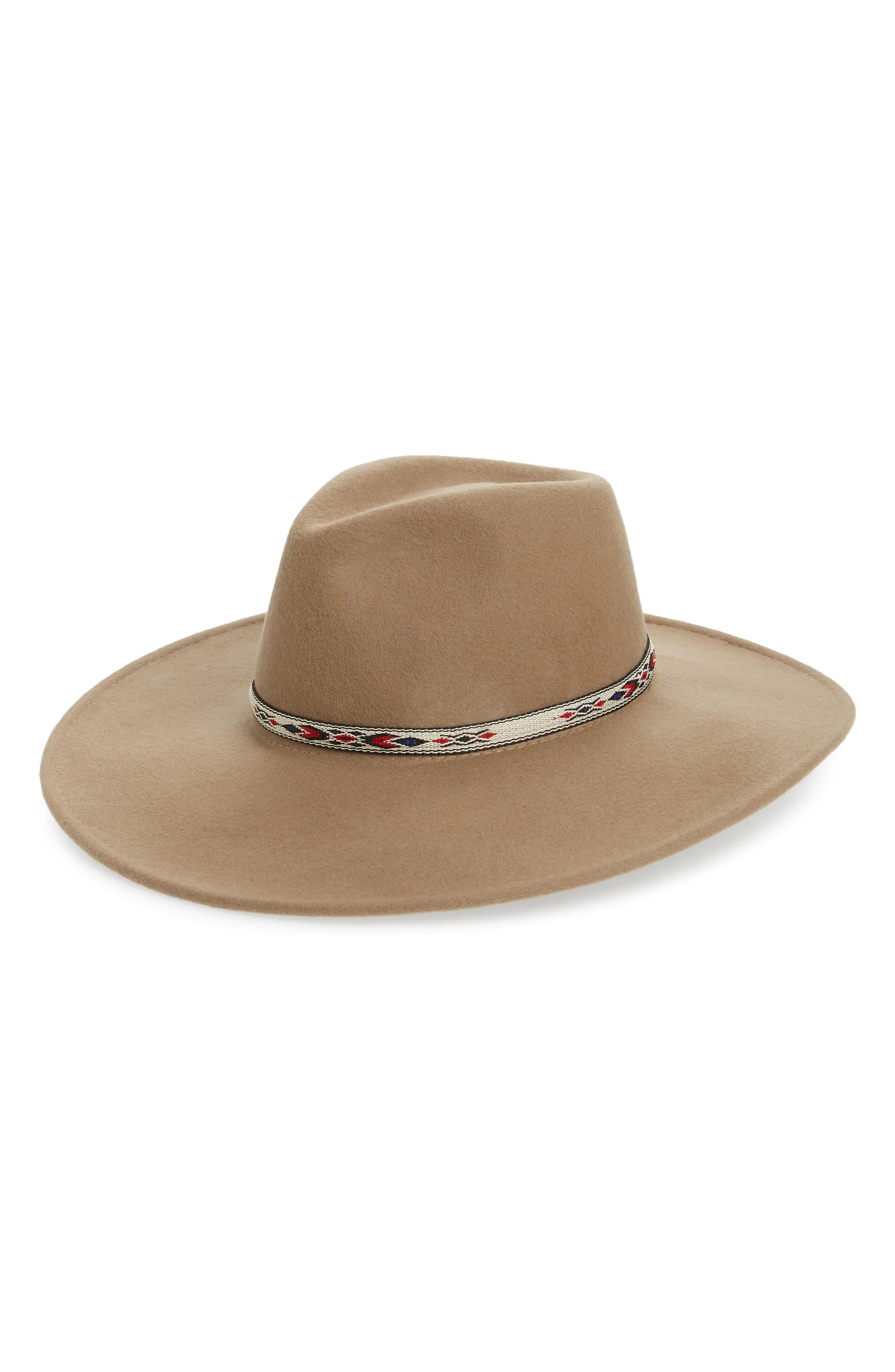 NOAKE Wide Brim Wool Panama Hat | Nordstrom