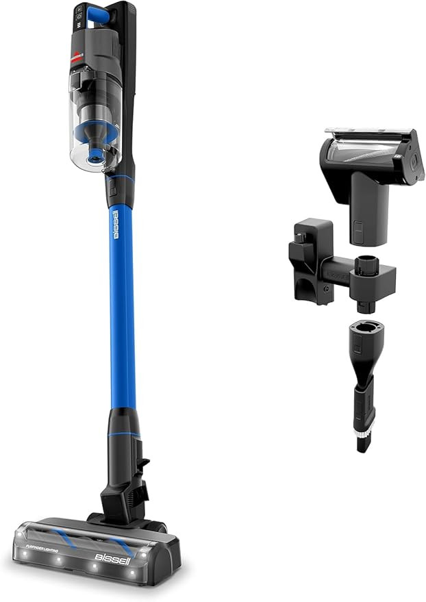 Bissell PowerClean FurFinder 200W Self-Standing Cordless Vacuum w/Tangle Free Brush Roll, Strong ... | Amazon (US)