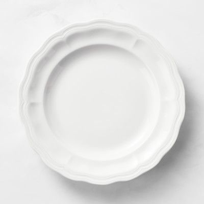 Pillivuyt Queen Anne Porcelain Dinner Plates | Williams-Sonoma