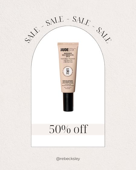 Ulta Semi-Annual Sale: Nudestix daily mineral sunscreen

50% off today only!

Nudestix nudescreen

#LTKbeauty #LTKfindsunder50 #LTKsalealert