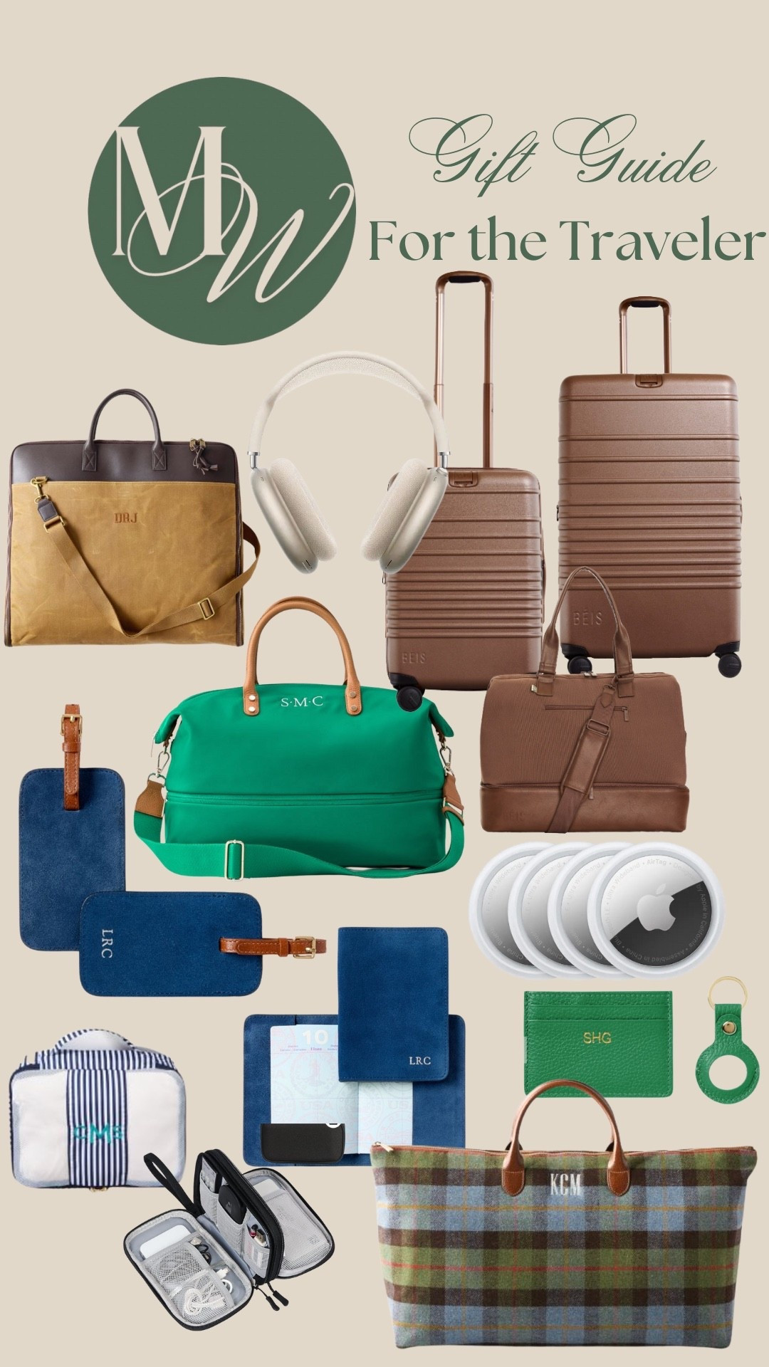 Gift guide--for the traveler!

#LTKHoliday #LTKTravel #LTKGiftGuide