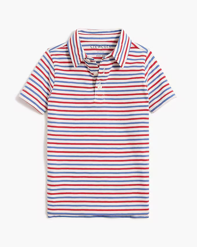 Boys' cotton striped polo shirt | J.Crew Factory