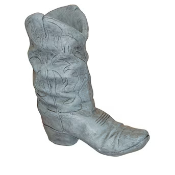 Athens Stonecasting 18-in W Small Gray Concrete Indoor/Outdoor Planter | Lowe's