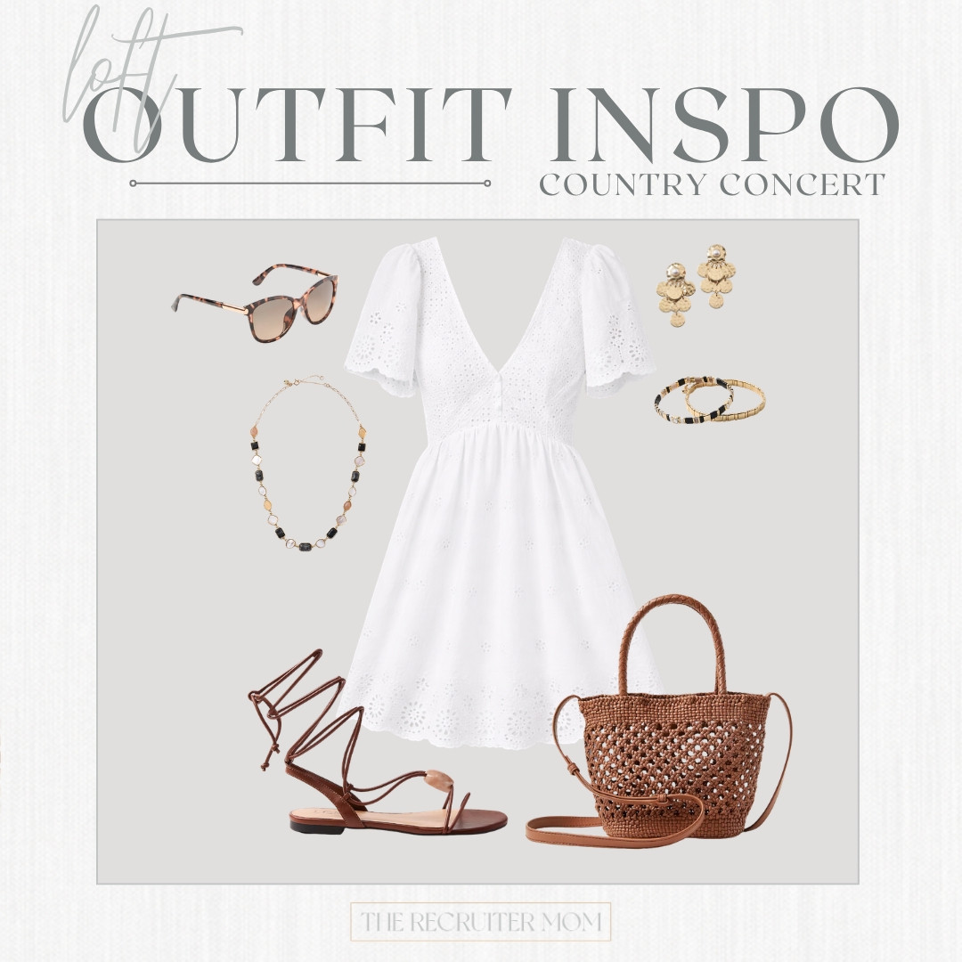 White eyelet concert dress + strappy sandals + a crochet crossbody. Grab it before LOFT F&F ends (40% off everything). 

 

#LTKFestival #LTKSeasonal #LTKMidsize