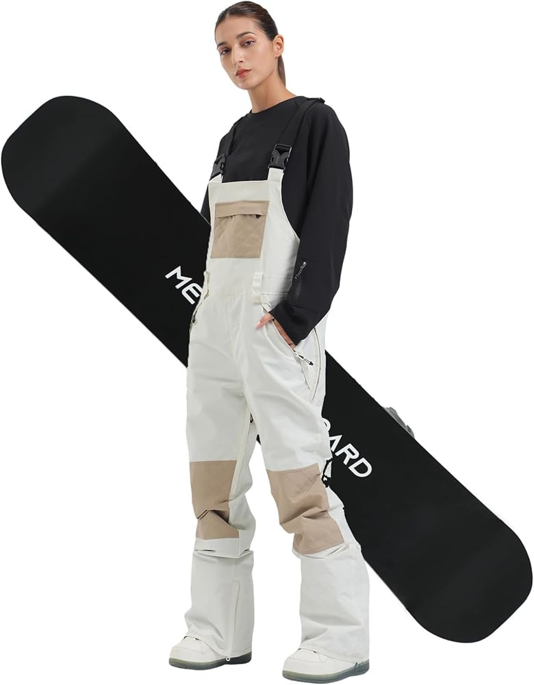 GSOU SNOW Womens Ski Bibs Snowboard Bibs Pants Snow Overalls Waterproof Windproof Winter Outdoor ... | Amazon (US)