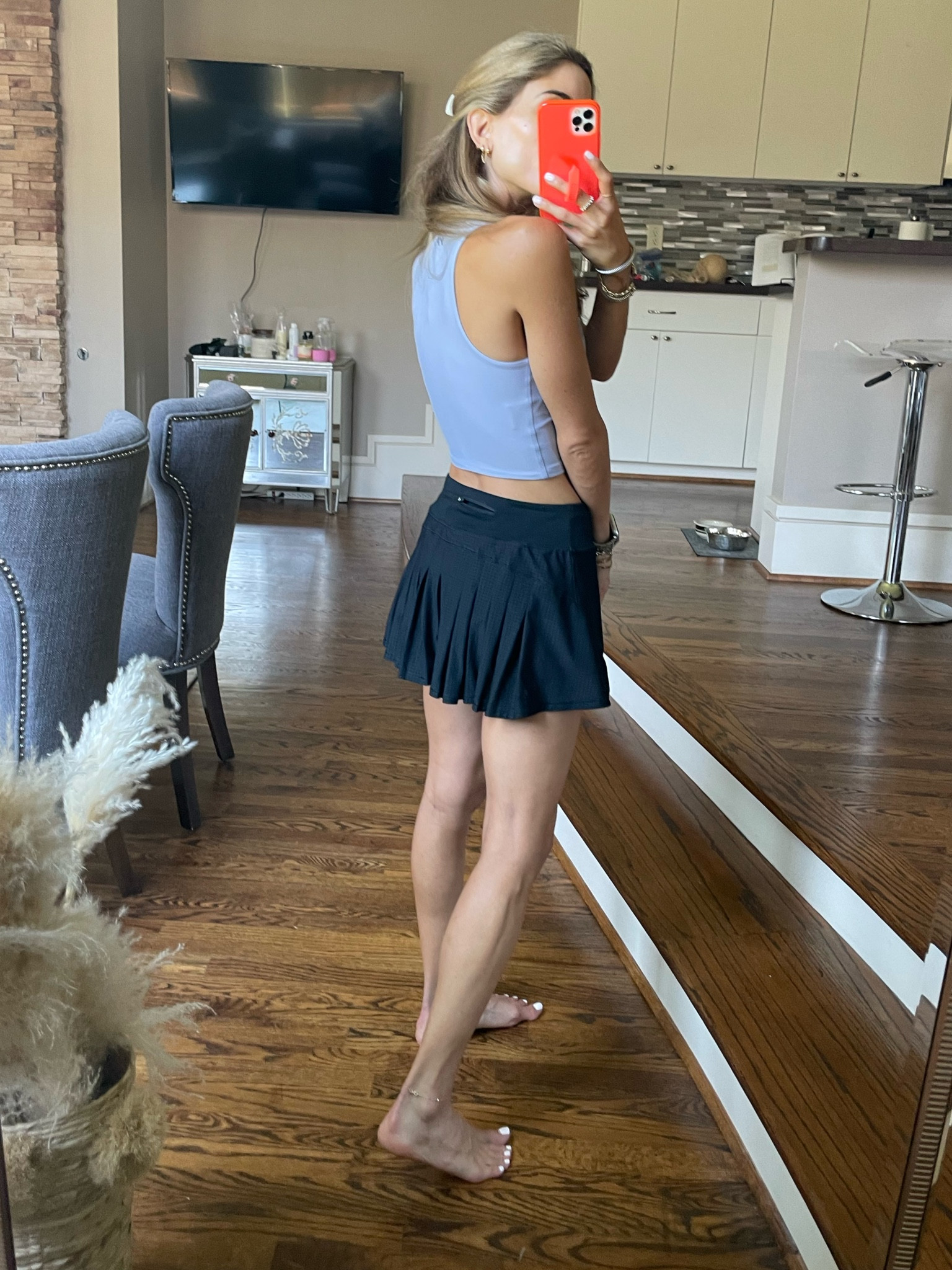 Black amazon tennis skirt most worn size xxs 

#LTKunder50 #LTKunder100 #LTKfit