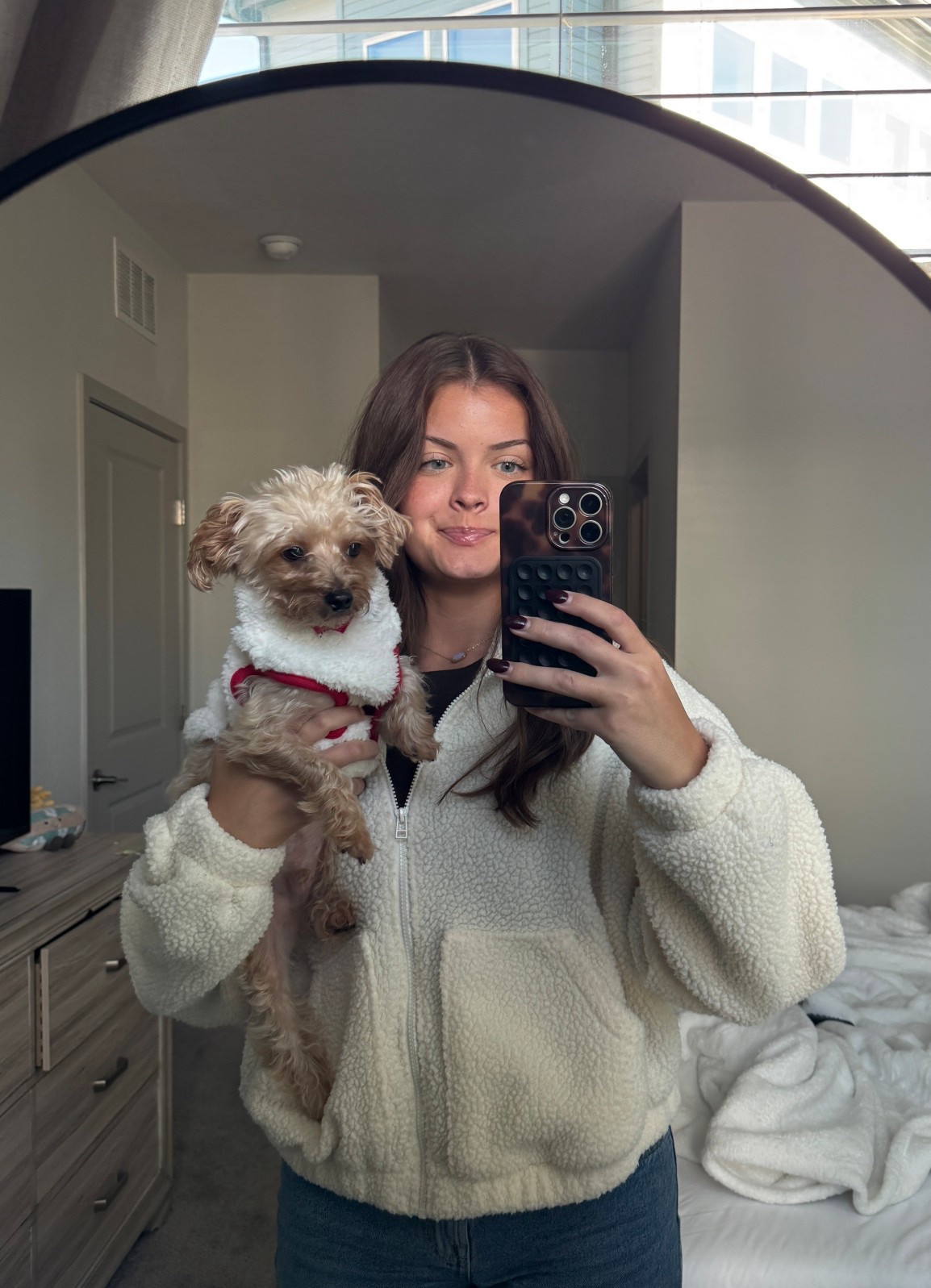 This zip up sherpa jacket is from old navy but I got it last year & it’s no longer available🥲🥲 here are some similar ones!!
