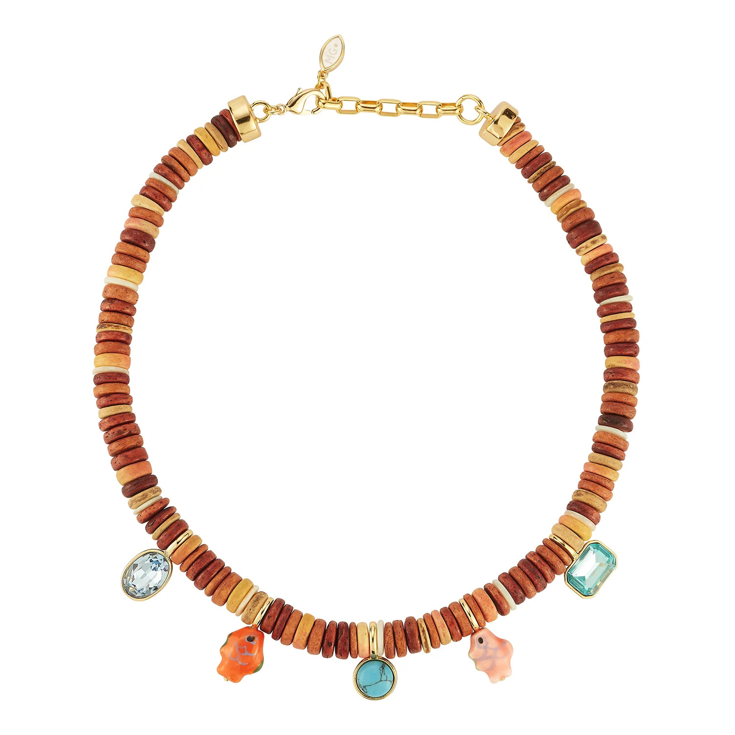 Norie Necklace | Beaded Statement Necklace | Mignonne Gavigan | Mignonne Gavigan