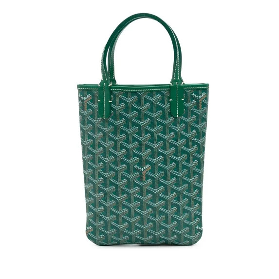 Pre-Owned Authenticated Goyard Handbag Coated Canvas Green Women | Walmart (US)