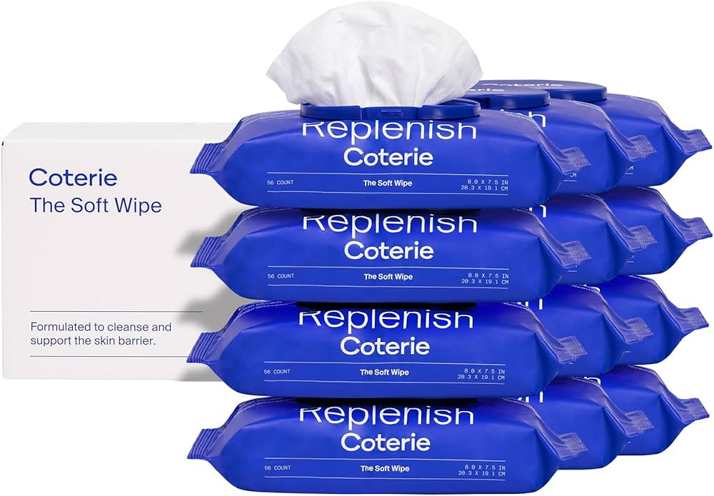 Coterie Baby Soft Wipes, Unscented Wipes, 99% Purified Water, Plastic-Free & Plant Derived Fibers... | Amazon (US)