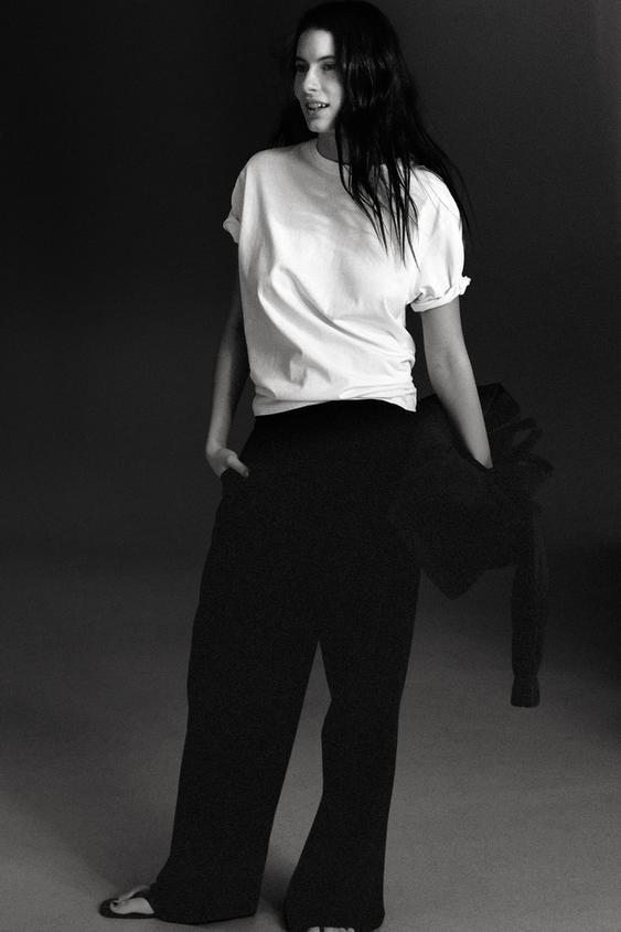 ENZYME FINISH COTTON T-SHIRT | Zara US