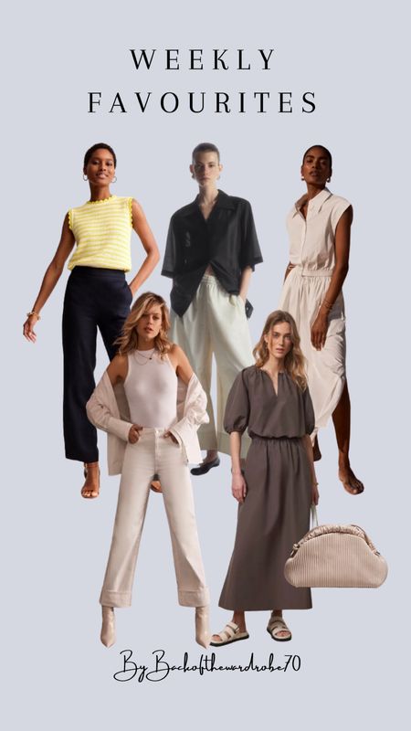 Weekly Favourites ✨

Clutch bag, maxi skirt, white skirt, linen trousers, blue trousers, maxi trousers, maxi skirt, brown skirt, wide jeans, white jeans, summer clothes, summer outfits 

#LTKstyletip #LTKeurope #LTKsummer