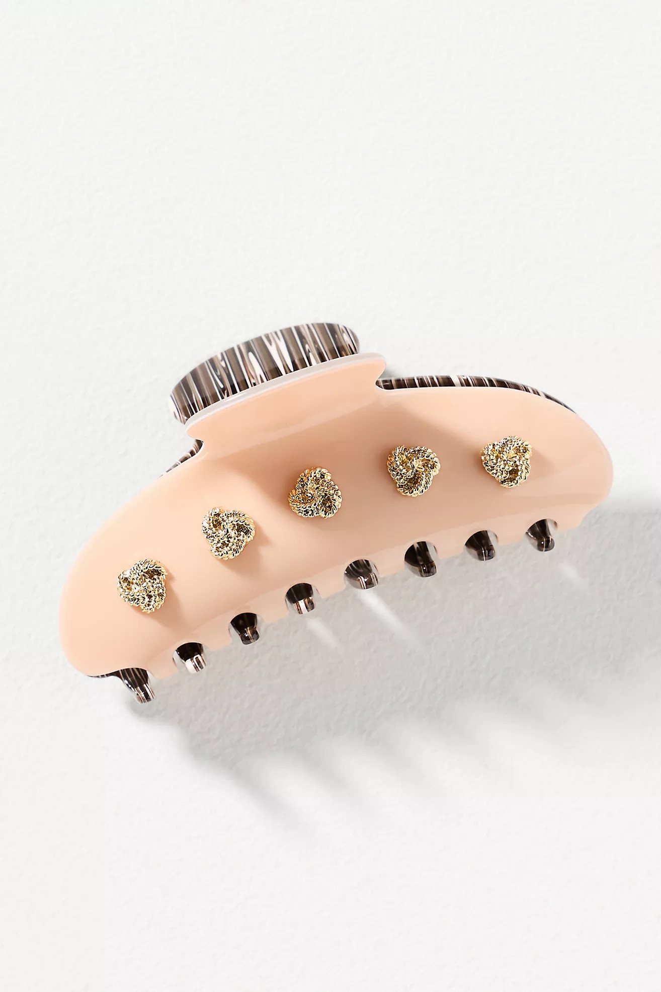 Lele Sadoughi Large Duo Knotted Hair Claw Clip | Anthropologie (US)