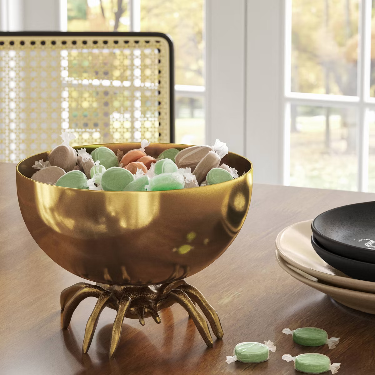 28oz Halloween Stainless Steel Candy Bowl Gold  - Threshold™ | Target