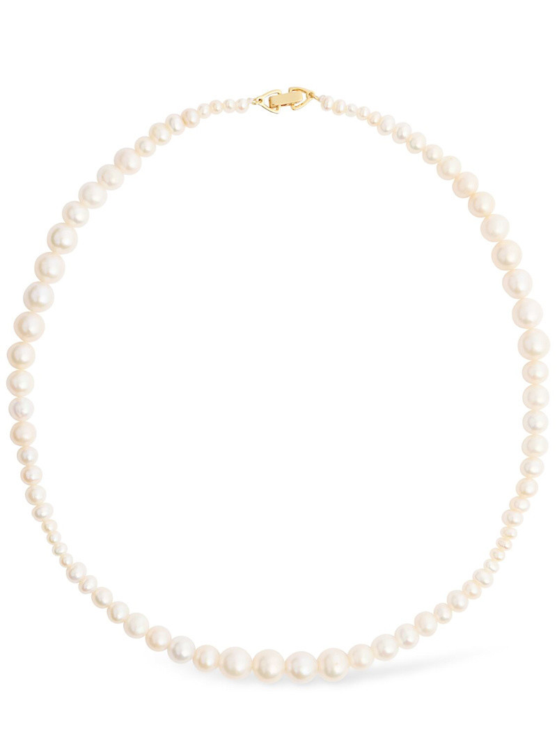 Odette pearl collar necklace | Luisaviaroma