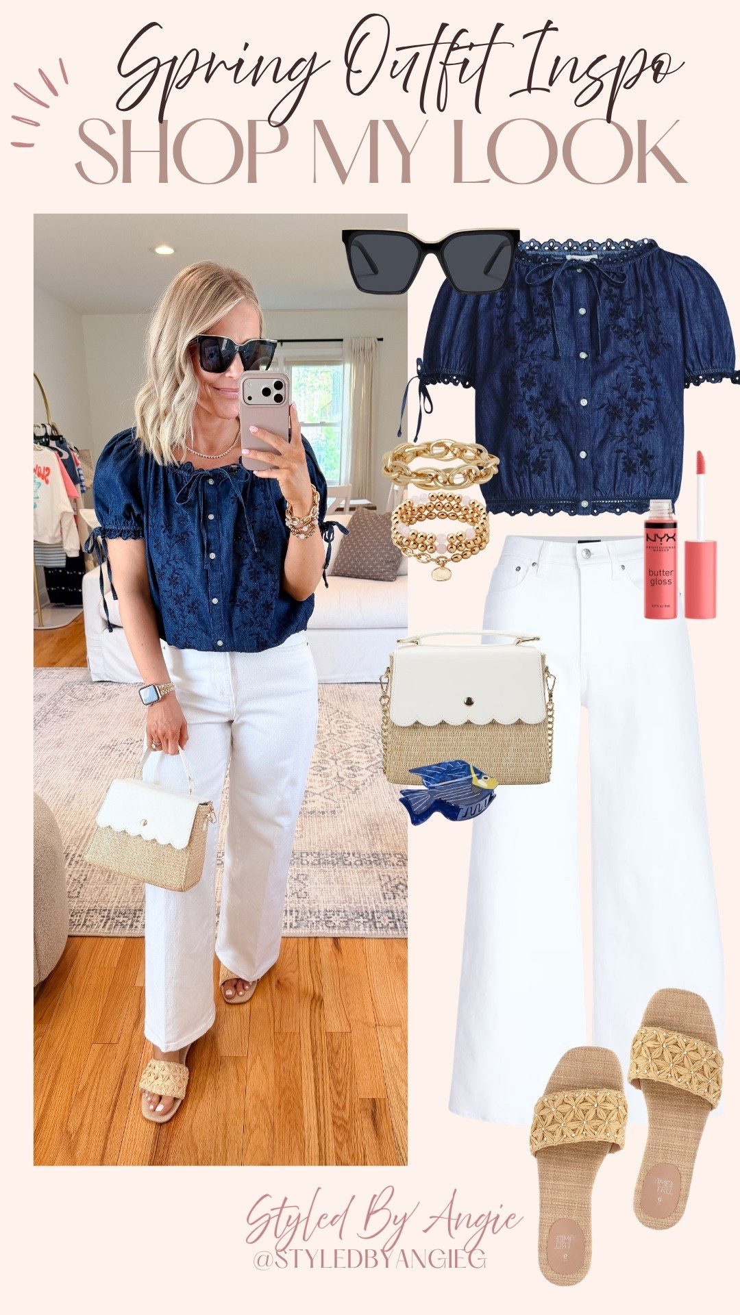 Walmart spring outfit idea!🩵



Spring outfits, spring outfits 2026, summer outfits 2026, Walmart finds, Walmart fashion, casual style, brunch outfit, Jean shorts, midsize fashion, petite style, summer dresses.

#LTKPetite #LTKSeasonal #LTKMidsize