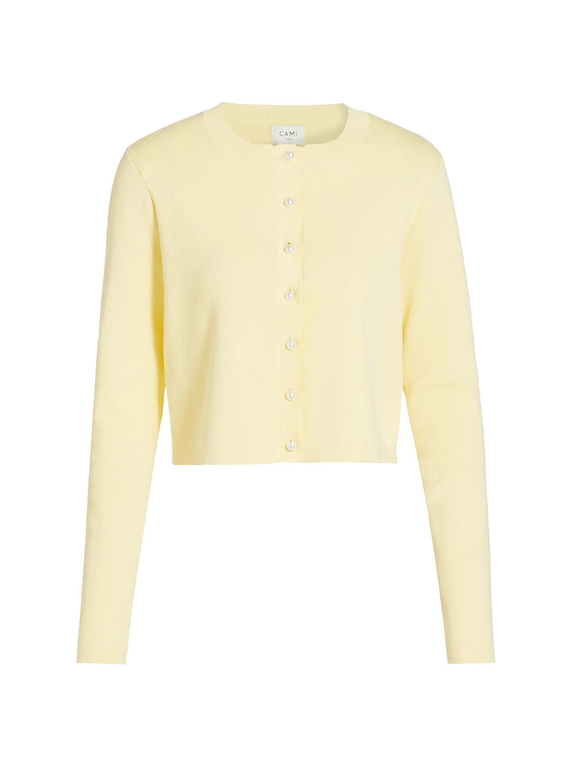 Cami NYCJessa Cotton-Blend Crop Cardigan | Saks Fifth Avenue
